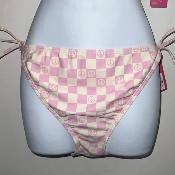 Juniors Ninety Nine Degrees Keyhole Bralette Bikini Set - Size XXL - Picture 4 of 8